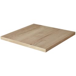 VEGA Indoor-Tischplatte Spesso quadratisch; 80x80 cm (LxB); eiche/natur; quadratisch
