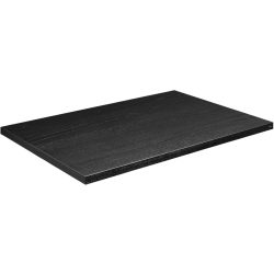 VEGA Indoor-Tischplatte Sumba rechteckig; 120x80 cm (LxB); esche schwarz gebeizt; rechteckig
