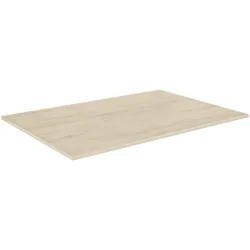 PULSIVA Tischplatte Solona rechteckig; 120x80x1.9 cm (LxBxH); buche; rechteckig
