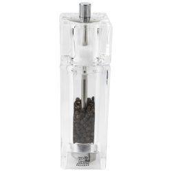 Peugeot Pfeffermühle inkl. Salzstreuer Pontarlier; 15 cm (H); transparent; 6 Stück / Pack