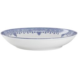 VEGA Teller tief Nonna; 1000 ml, 26x5 cm (ØxH); weiss/blau; rund; 6 Stück / Pack