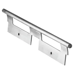 VEGA Steckgriff Ardenna; 34.8x1.2x5.4 cm (LxBxH); silber; 2 Stück / Pack