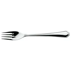 PULSIVA Vorspeisen-/Dessertgabel Tunis Basic; 17.7 cm (L); silber, Griff silber; 12 Stück / Pack