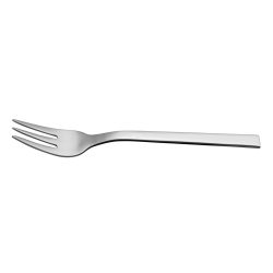 VEGA Kuchengabel Native; 15.5 cm (L); silber, Griff silber; 12 Stück / Pack