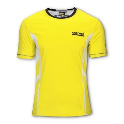 Kärcher - Sport-Funktionsshirt Herren, Gr. XXXL, gelb/weiß