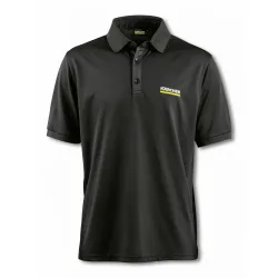 Kärcher - Poloshirt Herren COOL DRY, Gr. L, schwarz