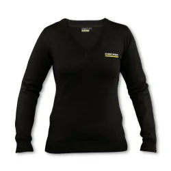 Kärcher - Feinstrickpullover Damen mit V-Ausschnitt, Gr. XS