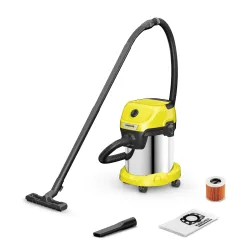 Kärcher WD 3 S V-17/6/20 Nass- und Trockensauger – Nass und Trockensauger – schwarz / gelb