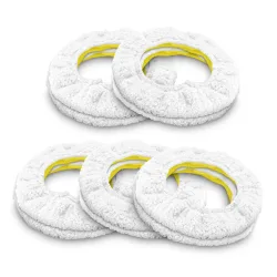 Kärcher Wischbezug Set RCW 2 – Wischbezug/Ersatzbürste – weiss
