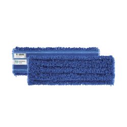 Kärcher - Premium MF Mopp Schlaufen blau Klettsystem 40 cm