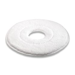 Kärcher - Mikrofaserpad, Weiß, 306 mm, 5 Stück