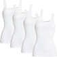 Conta Feinripp Damen-Unterhemd im 4er-Pack