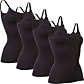 Conta Feinripp Damen-Unterhemd im 4er-Pack