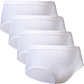 Conta Feinripp Damen-Taillenslip im 4er-Pack