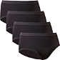 Conta Feinripp Damen-Taillenslip im 4er-Pack