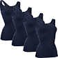 Conta Feinripp Damen-Unterhemd im 4er-Pack