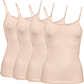 Erwin Müller Single-Jersey Damen-Unterhemd im 4er-Pack
