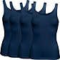 Erwin Müller Single-Jersey Damen-Unterhemd im 4er-Pack