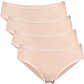 Erwin Müller Single-Jersey Damen-Slip im 4er-Pack
