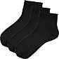 Erwin Müller Unisex-Kurzsocken 3 Paar