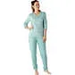 Hajo Interlock-Jersey Damen-Schlafanzug