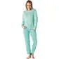 Hajo Interlock-Jersey Damen-Schlafanzug