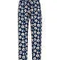 Ammann Mix & Match Single-Jersey Damen-Hose Blumen, lang