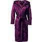REDBEST Fleece Unisex-Bademantel Perris mit Kapuze