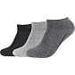 Camano Bio Unisex-Sneaker-Socken 3 Paar