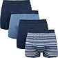 Erwin Müller Single-Jersey Herren-Pants im 4er-Pack