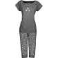REDBEST Single-Jersey Damen-Schlafanzug