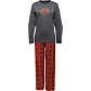 REDBEST Single-Jersey Damen-Schlafanzug