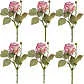 Kunstpflanze Rose im 6er-Pack