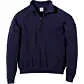 Fruit of the Loom Sweatshirt, mit Reissverschluss