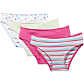 Erwin Müller Single-Jersey Mädchen-Slip im 4er-Pack