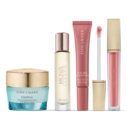 Estée Lauder  Summer Day Glow Radiance Skincare & Makeup Set with Blush, Lip Oil & Fragrance