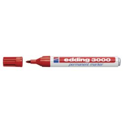 EDDING Permanent Marker 3000 1.5-3mm 3000-2 rot, wasserfest