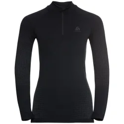 Odlo Damen Performance Warm Eco Neck Longsleeve