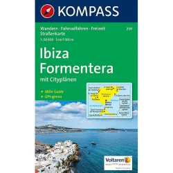 Kompass Verlag WK 239 Ibiza - Formentera