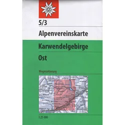 DAV AV-Karte 5/3 Karwendelgebirge, Ost