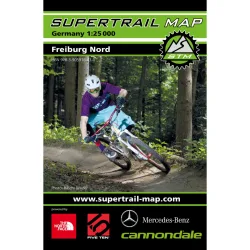 Supertrail Map Freiburg Nord - MTB