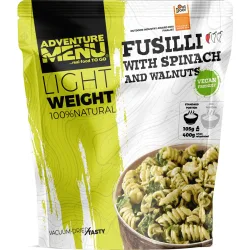 Adventure Menu Fusilli mit Spinat und Walnüssen