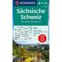 Kompass Verlag WK 810 Sächsische Schweiz - Westliche Oberlausitz