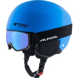 Alpina Kinder Zupo+Scarabeo Jr. Set Skihelm