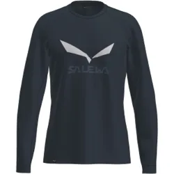 Salewa Herren Solidlogo DRY Longsleeve