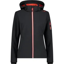 CMP Damen Softshell Hoodie Jacke