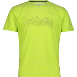 CMP Herren Melange Print T-Shirt