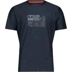 CMP Herren Melange Print T-Shirt