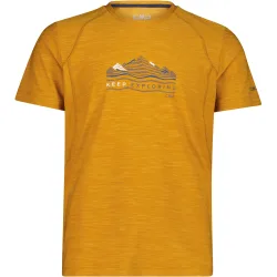 CMP Herren Melange Print T-Shirt