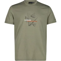CMP Herren Cotton Print T-Shirt